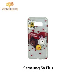 [SAC096RE] Classic case red heart for samsung S8 plus