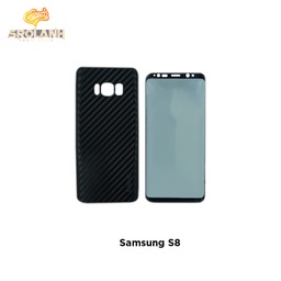 Coblue 360 Giltter glass & case 2 in 1 for S8