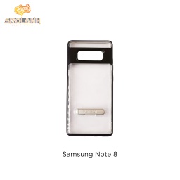 Crystal hybrid mental kickstand for Samsung Note 8