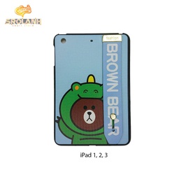 [IAC075BU] E-Vika case brown bear for iPad mini 1/2/3