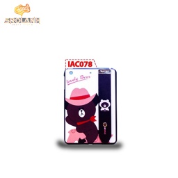 [IAC078WHBR] E-Vika case lovely bear for iPad mini 1/2/3