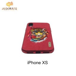 [IPC499RE] G-Case Beautiful Lion Series-RED For Iphone X