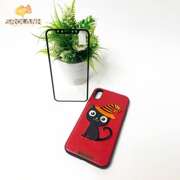 [IPC466RE] G-Case Cute Series(Cat)-RED For Iphone X