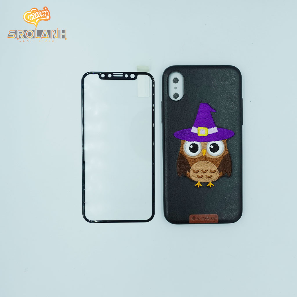 G-Case Cute Series(OW)-BLK For Iphone X