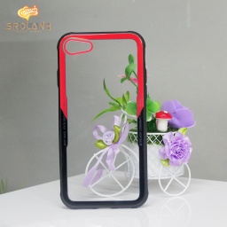 [IPC471BLRE] G-Case Glassy Series-BLK+RED For Iphone 7/8