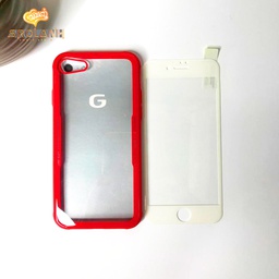 [IPC471RE] G-Case Glassy Series-RED For Iphone 7/8