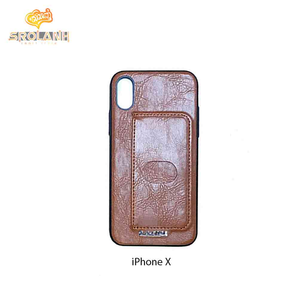 G-Case Majesty series old brown for iPhone X