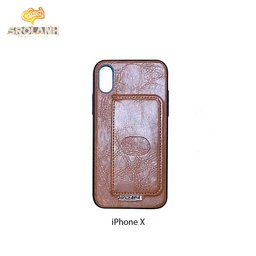 [IPC546BR] G-Case Majesty series old brown for iPhone X