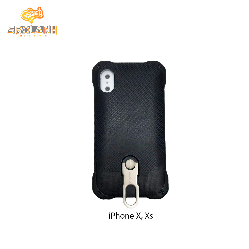 G-Case Resistant Tough Series-BLK For Iphone X