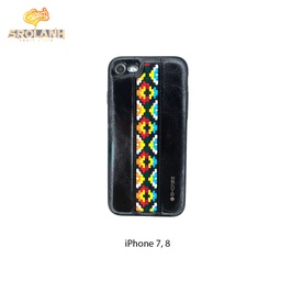 [IPC519BL] G-Case folk style series black color for iPhone 7/8