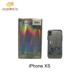 [IPC721B03] Kingxbar crystals from swarovski duck for iPhone XS-B03