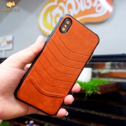 [IPC764BU] LIT The PU leather-LD case for iPhone X/XS LDCASE-S03