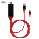 Lightning HDTV cable Video & charge plug and play 2m