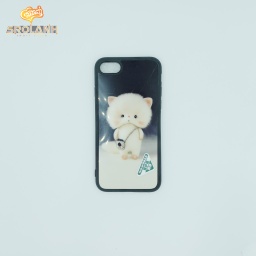 [IPC143BL] Phone case with stand cute ketty with back-holder for iphone 7