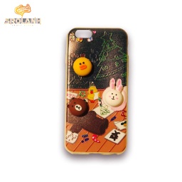 [IPC137BL] Phone case with stand flower bud with back-holder for iphone 6