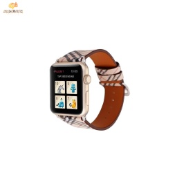 Smart watchband LV leather for 42/44mm