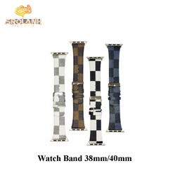 Smart watchband square leather for 38/40mm