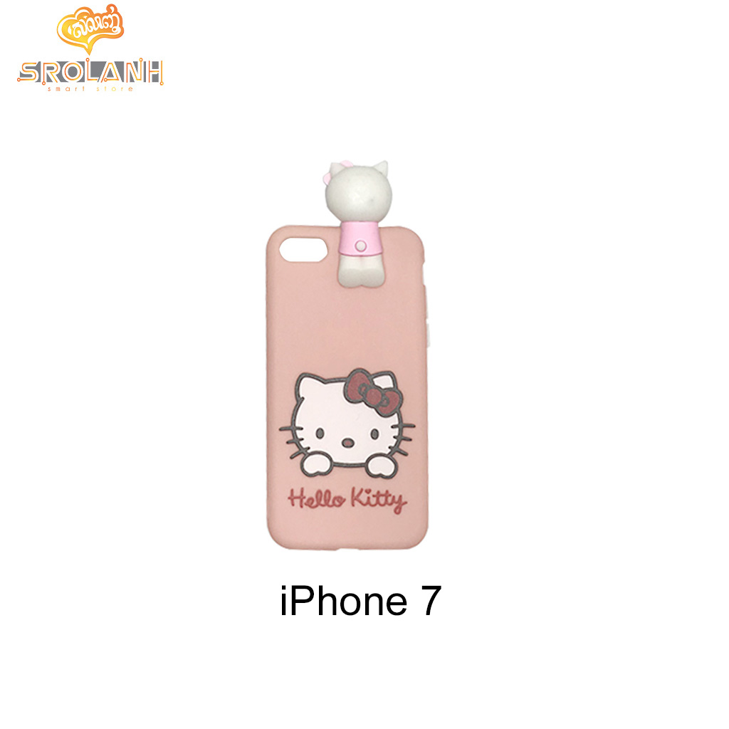 Super shock absorption case hellow kitty white head for iphone 7