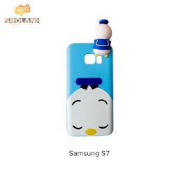 [CS155BU] Super shock absorption case white head boy for S7