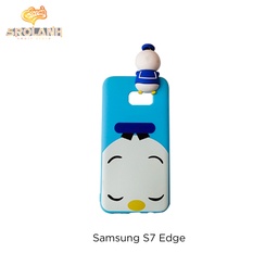 [CS156BU] Super shock absorption case white head boy for S7 edge