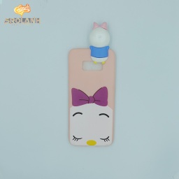 [SS031MI] Super shock absorption case white head pig girl for S8