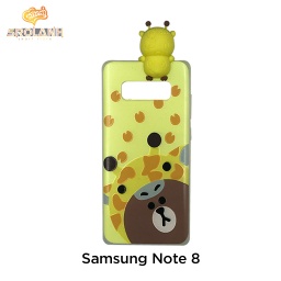[SAC034YE] Super shock absorption case yellow cow for samsung Note 8