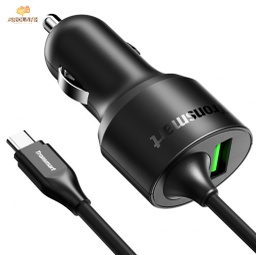 [CAR0023BL] TRONSMART Qualcomm Quick Charge 3.0 with Type-c Car Charger 33W CCTA
