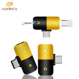 [DAC330YE] Type C splitter Music & chaging at the sametime for Type-C