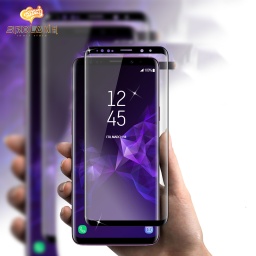 [SAS066BL] XO FD1 3D full glue sfull screen curved tempered glass 0.26mm for Samsung S9