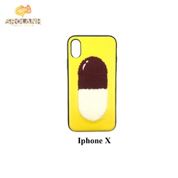 [IPC845YE] XO Stitch series Pill for iPhone X