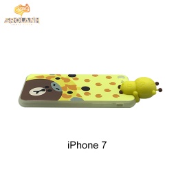 [IPC235YE] super shock absorption case yellow cow for iphone7